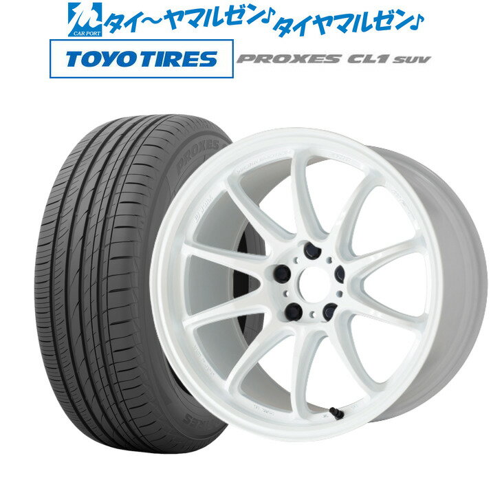 [5/23～26]割引クーポン配布新品 サマータイヤ ホイール4本セットワーク エモーション ZR1018インチ 7.5Jトーヨータイヤ プロクセス PROXES CL1 SUV 225/55R18