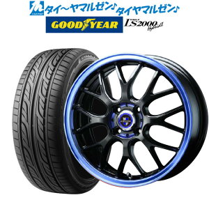 [4/24～26]割引クーポン配布新品 サマータイヤ ホイール4本セットビッグウェイ エクスプラウド RBM15インチ 5.0Jグッドイヤー イーグル LS2000 ハイブリッド2(HB2)165/50R15