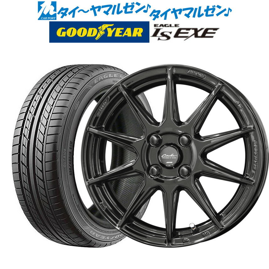 [5/18]ストアポイント3倍!!新品 サマータイヤ ホイール4本セットKYOHO サーキュラー C10R16インチ 6.5Jグッドイヤー イーグル LS EXE（エルエス エグゼ）205/50R16