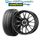 [5/1]P5倍+最大100%ポイントバック！★要エントリー新品 サマータイヤ ホイール4本セットエンケイ PFM118インチ 7.5Jグッドイヤー イーグル LS2000 ハイブリッド2(HB2)225/45R18