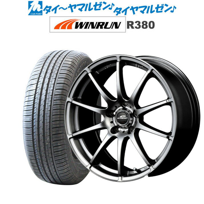 [5/18]ストアポイント3倍!!新品 サマータイヤ ホイール4本セットMID シュナイダー スタッグ16インチ 6.5JWINRUN ウインラン R380215/60R16