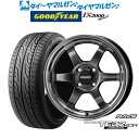 P5倍+最大100%ポイントバック！★要エントリー新品 サマータイヤ ホイール4本セットレイズ ボルクレーシング TE37 KCR PROGRESSIVE MODEL16インチ 5.5Jグッドイヤー イーグル LS2000 ハイブリッド2(HB2)165/50R16