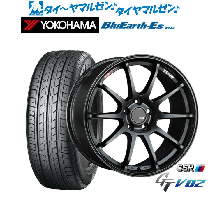 [18日]割引クーポン配布新品 サマータイヤ ホイール4本セットタナベ SSR GT V0218インチ 7.5Jヨコハマ BluEarth-ES ブルーアースイーエス ES32225/40R18