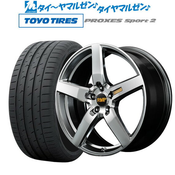 [5/18]ストアポイント3倍!!新品 サマータイヤ ホイール4本セットMID RMP 050F19インチ 8.0Jトーヨータイヤ プロクセス PROXES スポーツ2 225/35R19