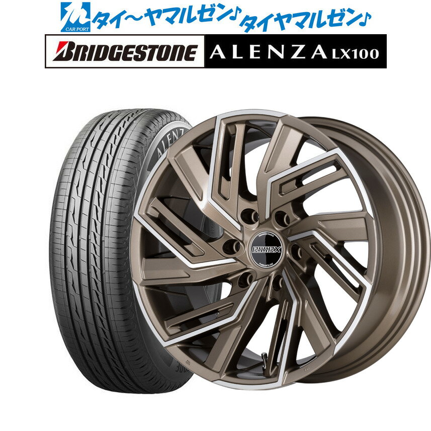 [5/18]ストアポイント3倍!!新品 サマータイヤ ホイール4本セットCRS ESSEX エセックス EW-1818インチ 7.5Jブリヂストン ALENZA アレンザ LX100225/50R18