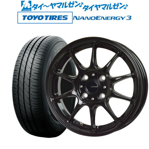 [5/9～15]割引クーポン配布新品 サマータイヤ ホイール4本セットホットスタッフ G.speed G-0715インチ 4.5Jトーヨータイヤ NANOENERGY ナノエナジー 3 165/50R15