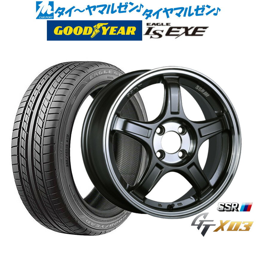 [5/20]割引クーポン配布新品 サマータイヤ ホイール4本セットタナベ SSR GT X0317インチ 7.0Jグッドイヤー イーグル LS EXE（エルエス エグゼ）215/40R17