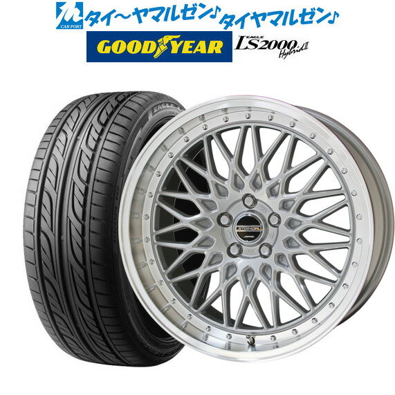 5/18 ストアポイント3倍 新品 サマータイヤ ホイール4本セットKYOHO シュタイナー FTX19インチ 8.0Jグッドイヤー イーグル LS2000 ハイブリッド2(HB2)225/35R19