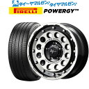 [5/1]P5倍+最大100%ポイントバック！★要エントリー新品 サマータイヤ ホイール4本セットMID ナイトロパワー H12 ショットガン16インチ 7.0Jピレリ POWERGY (パワジー)215/55R16