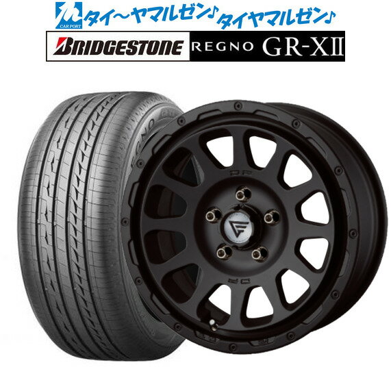 [5/20]割引クーポン配布新品 サマータイヤ ホイール4本セットFORCE デルタフォース OVAL(オーバル)17インチ 8.0Jブリヂストン REGNO レグノ GR-XII235/45R17