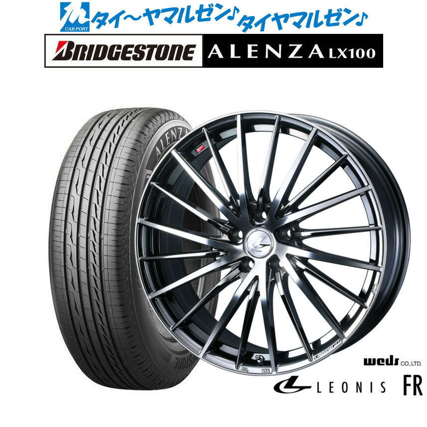 [6/18]最大100%ポイントバック！要エントリー新品 サマータイヤ ホイール4本セットウェッズ レオニス FR19インチ 7.5Jブリヂストン ALENZA アレンザ LX100235/50R19