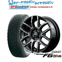 [5/5]割引クーポン配布新品 サマータイヤ ホイール4本セットレイズ チームデイトナ F6ドライブ18インチ 7.5Jグッドリッチ トレールテレーン T/A225/55R18