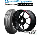 割引クーポン配布新品 サマータイヤ ホイール4本セットレイズ ボルクレーシング NE24 club sport18インチ 7.5Jブリヂストン ALENZA アレンザ LX100235/55R18