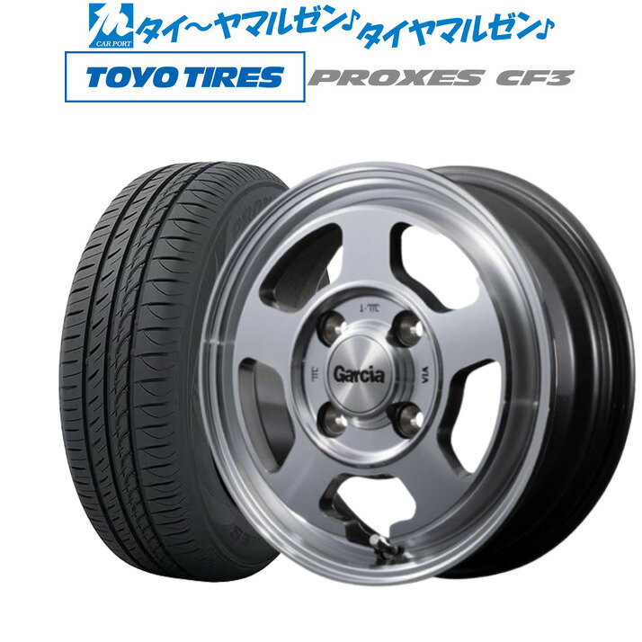 [5/9～15]割引クーポン配布新品 サマータイヤ ホイール4本セットMID ガルシア シカゴ514インチ 5.5Jトーヨータイヤ プロクセス PROXES CF3175/65R14