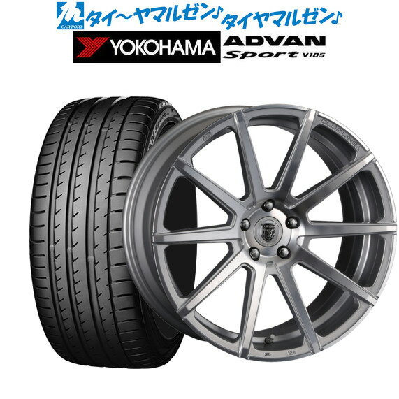 新品 サマータイヤ ホイール4本セットクリムソン クラブリネア マルディニFF20インチ 8.5Jヨコハマ ADVAN アドバン Sport (V105)245/35R20