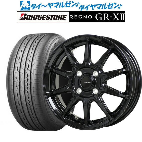 [5/18]ストアポイント3倍!!新品 サマータイヤ ホイール4本セットホットスタッフ G.speed G-0515インチ 6.0Jブリヂストン REGNO レグノ GR-XII(GR-X2)185/60R15