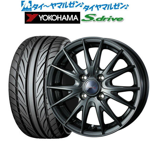 [5/9～15]割引クーポン配布新品 サマータイヤ ホイール4本セットウェッズ ヴェルヴァ SPORT2 (スポルト2)16インチ 5.5Jヨコハマ DNA S.drive ドライブ (ES03/ES03N)165/40R16