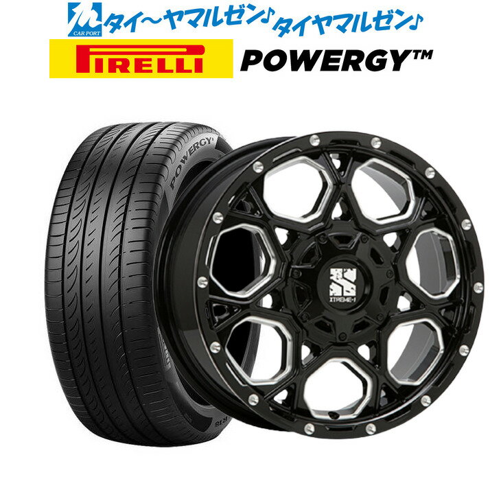 [5/9～15]割引クーポン配布新品 サマータイヤ ホイール4本セットMLJ エクストリーム XJ0616インチ 7.0Jピレリ POWERGY (パワジー)205/60R16