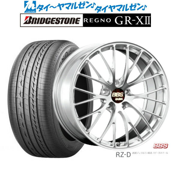 [5/20]割引クーポン配布新品 サマータイヤ ホイール4本セットBBS JAPAN RZ-D19インチ 8.5Jブリヂストン REGNO レグノ GR-XII225/40R19