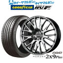 5/9～15 割引クーポン配布新品 サマータイヤ ホイール4本セットレイズ HOMURA ホムラ 2×9 Plus18インチ 7.5Jグッドイヤー イーグル RV-F(RVF)215/45R18