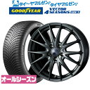 割引クーポン配布新品 サマータイヤ ホイール4本セットウェッズ ヴェルヴァ SPORT2 (スポルト2)18インチ 8.0Jグッドイヤー VECTOR ベクター 4Seasons GEN-3225/45R18