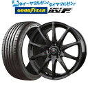 [3/20～26]割引クーポン配布新品 サマータイヤ ホイール4本セットBADX ロクサーニスポーツ RS-1018インチ 7.5Jグッドイヤー イーグル RV-F(RVF)215/45R18