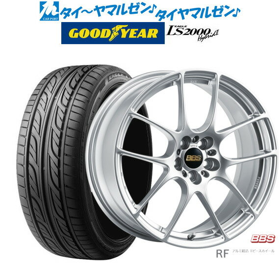 [5/9～15]割引クーポン配布新品 サマータイヤ ホイール4本セットBBS JAPAN RF18インチ 7.5Jグッドイヤー イーグル LS2000 ハイブリッド2(HB2)215/40R18