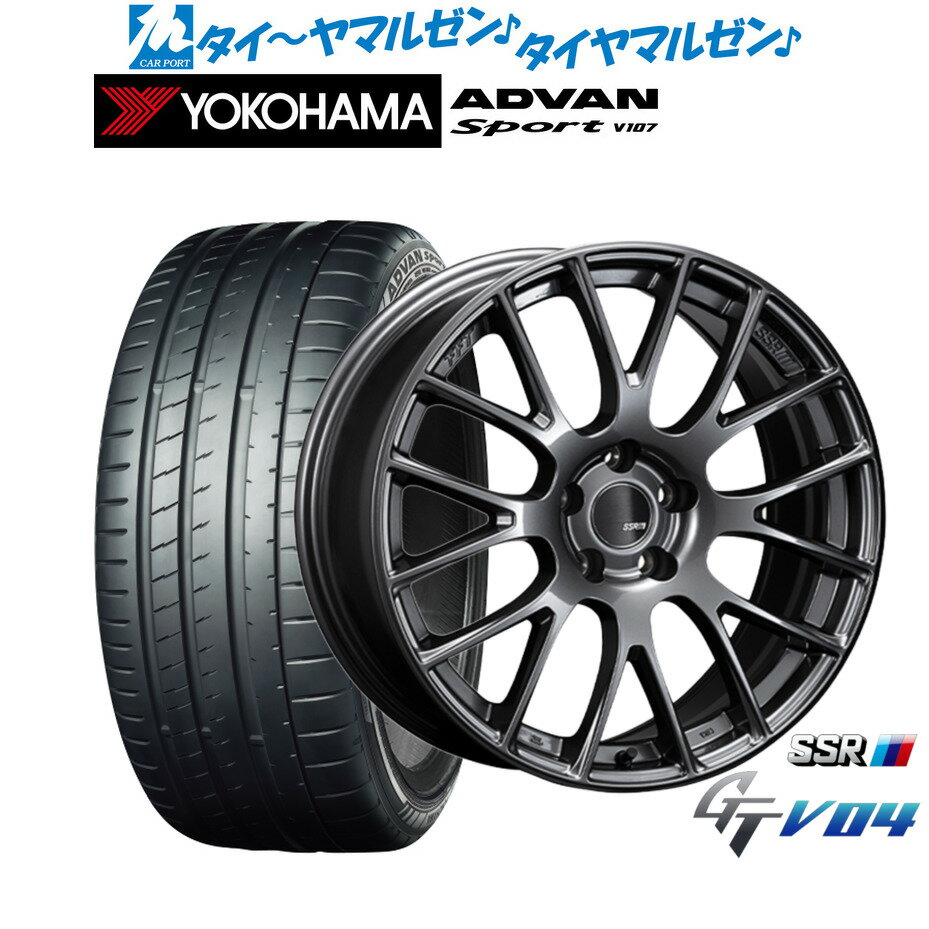 新品 サマータイヤ ホイール4本セットタナベ SSR GT V0418インチ 7.5Jヨコハマ ADVAN アドバン Sport (V107)225/40R18
