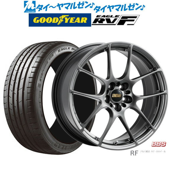 [5/20]割引クーポン配布新品 サマータイヤ ホイール4本セットBBS JAPAN RF18インチ 7.5Jグッドイヤー イーグル RV-F(RVF)215/50R18