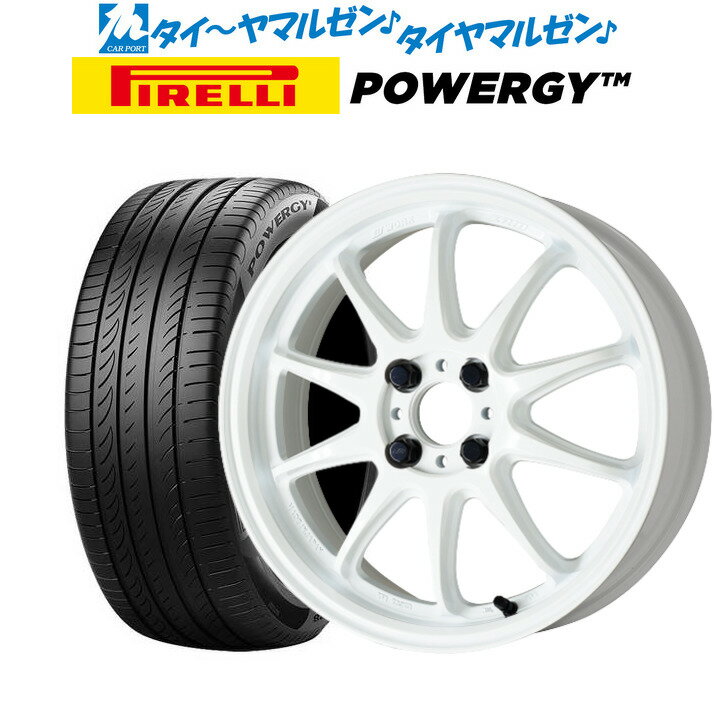 [5/9～15]割引クーポン配布新品 サマータイヤ ホイール4本セットワーク エモーション ZR1017インチ 7.0Jピレリ POWERGY (パワジー)205/45R17