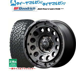 [5/5]割引クーポン配布新品 サマータイヤ ホイール4本セットMID ナイトロパワー H12 ショットガン17インチ 8.0Jグッドリッチ オールテレーン T/A KO2265/65R17