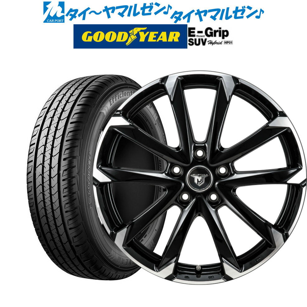 [5/9～15]割引クーポン配布新品 サマータイヤ ホイール4本セットモンツァ JP STYLE MJ-V17インチ 7.0Jグッドイヤー エフィシエント グリップ SUV HP01225/65R17