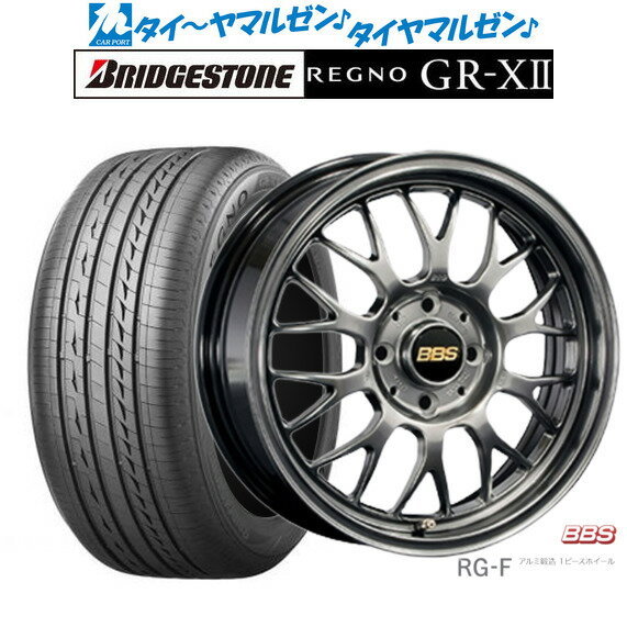 [6/4～10]割引クーポン配布新品 サマータイヤ ホイール4本セットBBS JAPAN RG-F15インチ 6.0Jブリヂストン REGNO レグノ GR-XII185/60R15