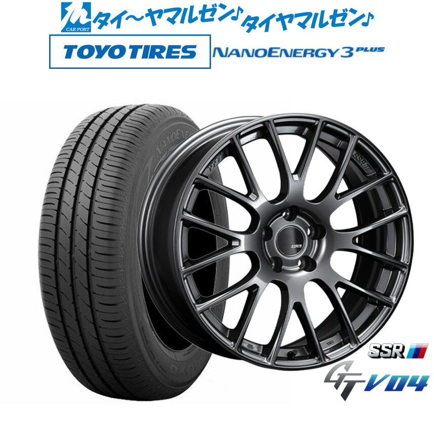 新品 サマータイヤ ホイール4本セットタナベ SSR GT V0418インチ 7.5Jトーヨータイヤ NANOENERGY ナノエナジー 3プラス 225/45R18