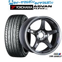 割引クーポン配布新品 サマータイヤ ホイール4本セットタナベ SSR GT X0318インチ 7.5Jヨコハマ ADVAN アドバン フレバ V701235/50R18