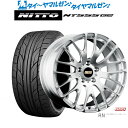 [5/9～15]割引クーポン配布新品 サマータイヤ ホイール4本セットBBS JAPAN RN20インチ 8.5JNITTO NT555 G2 245/35R20