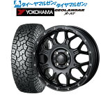 [5/9～15]割引クーポン配布新品 サマータイヤ ホイール4本セットモンツァ ハイブロック ジェラード14インチ 4.5Jヨコハマ GEOLANDAR ジオランダー X-AT (G016)155/65R14