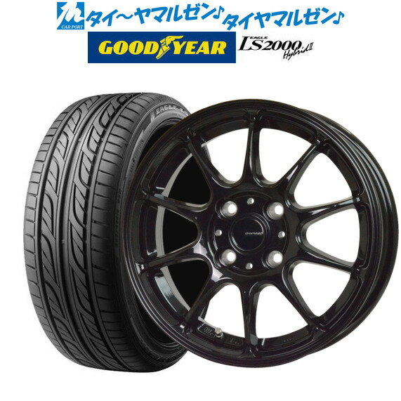 [6/1]P5倍+最大100%ポイントバック！★要エントリー新品 サマータイヤ ホイール4本セットホットスタッフ G.speed G-0714インチ 4.5Jグッドイヤー イーグル LS2000 ハイブリッド2(HB2)165/55R14