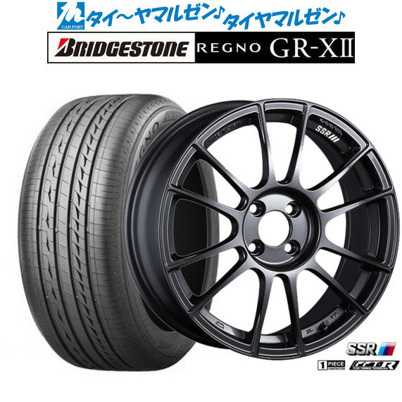 [6/4～10]割引クーポン配布新品 サマータイヤ ホイール4本セットタナベ SSR GT X0416インチ 6.5Jブリヂストン REGNO レグノ GR-XII(GR-X2)185/55R16