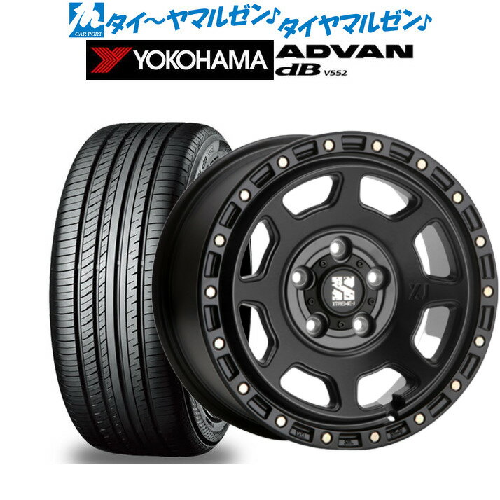 [5/18]ストアポイント3倍!!新品 サマータイヤ ホイール4本セットMLJ エクストリーム XJ0717インチ 8.0Jヨコハマ ADVAN アドバン dB(V552)225/45R17