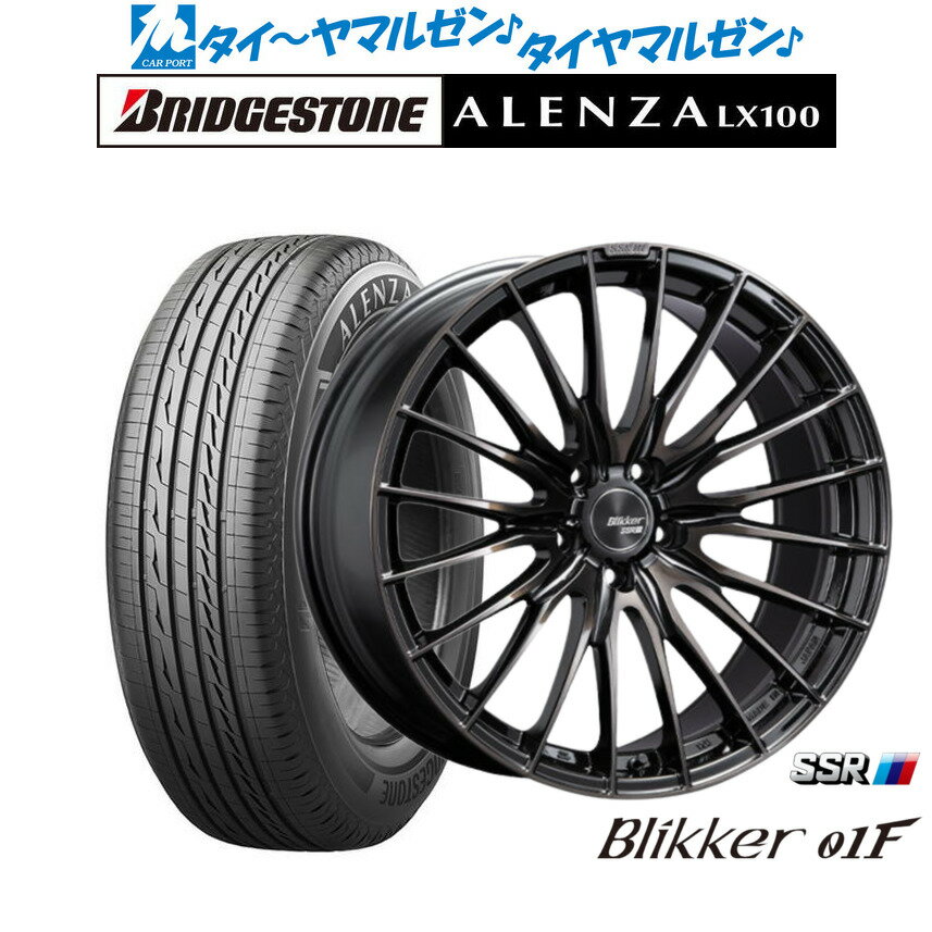 [6/18]最大100%ポイントバック！要エントリー新品 サマータイヤ ホイール4本セットタナベ SSR ブリッカー 01F19インチ 8.5Jブリヂストン ALENZA アレンザ LX100235/50R19