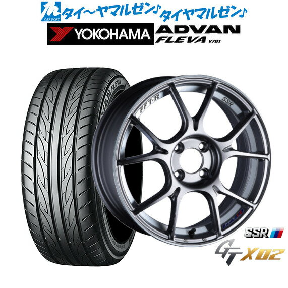 [SS期間限定]割引クーポン配布新品 サマータイヤ ホイール4本セットタナベ SSR GT X0216インチ 6.5Jヨコハマ ADVAN アドバン フレバ V701195/45R16