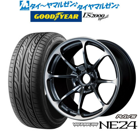 新品 サマータイヤ ホイール4本セットレイズ ボルクレーシング NE2419インチ 8.5Jグッドイヤー イーグル LS2000 ハイブリッド2(HB2)225/35R19