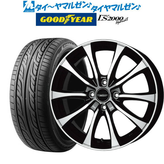 [5/18]ストアポイント3倍!!新品 サマータイヤ ホイール4本セットホットスタッフ ラフィット LE-0714インチ 4.5Jグッドイヤー イーグル LS2000 ハイブリッド2(HB2)165/55R14