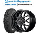 [5/5]割引クーポン配布新品 サマータイヤ ホイール4本セットMID ナイトロパワー M28 バレット KC15インチ 5.0Jトーヨータイヤ オープンカントリー R/T 165/60R15