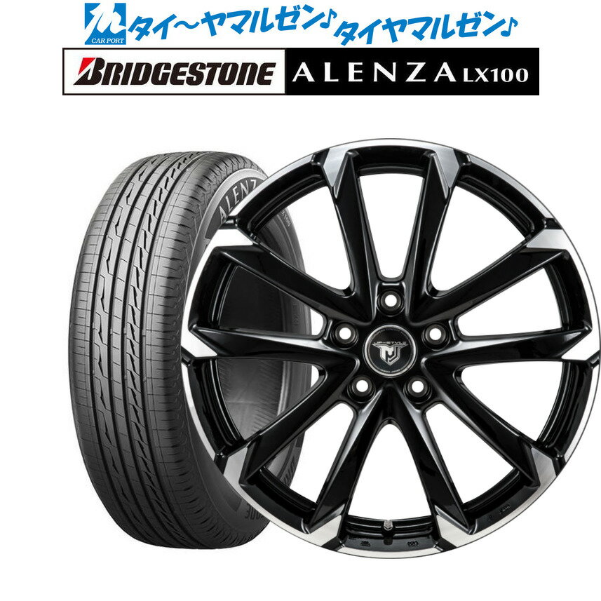 割引クーポン配布新品 サマータイヤ ホイール4本セットモンツァ JP STYLE MJ-V18インチ 7.5Jブリヂストン ALENZA アレンザ LX100235/60R18