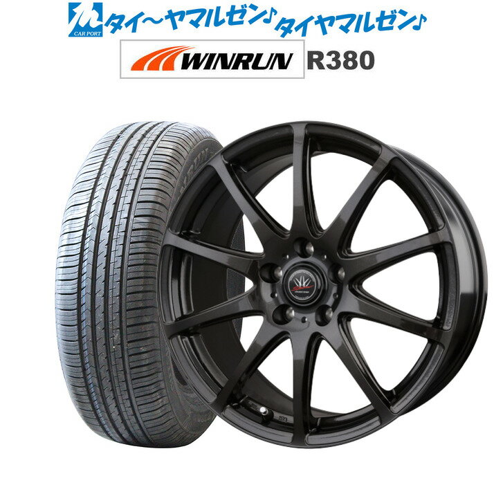 [5/9～15]割引クーポン配布新品 サマータイヤ ホイール4本セットBADX ロクサーニスポーツ RS-1016インチ 6.5JWINRUN ウインラン R380205/60R16