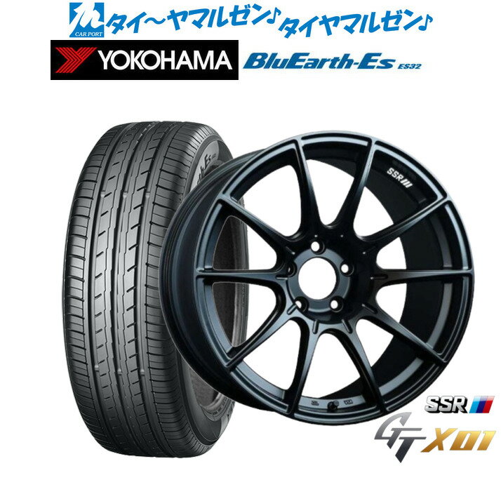 [6/22〜26]割引クーポン配布新品 サマータイヤ ホイール4本セットタナベ SSR GT X0118インチ 7.5Jヨコハマ BluEarth-ES ブルーアースイーエス ES32215/45R18