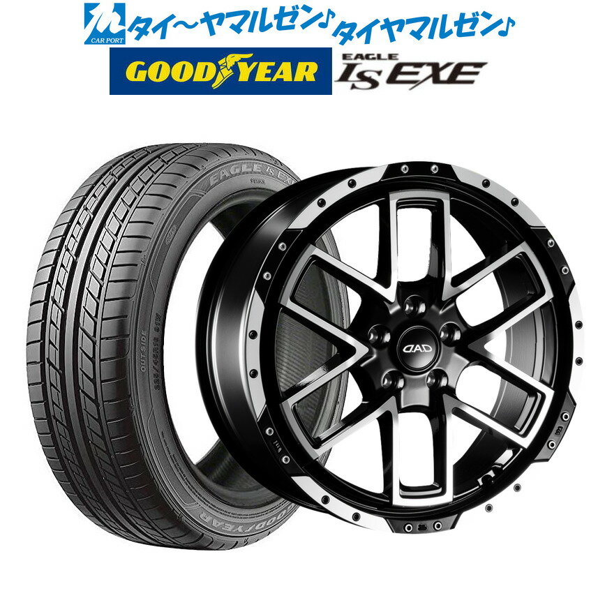 [5/20]割引クーポン配布新品 サマータイヤ ホイール4本セットギャルソン ツェンレイン ヴォーグ19インチ 7.5Jグッドイヤー イーグル LS EXE（エルエス エグゼ）225/40R19