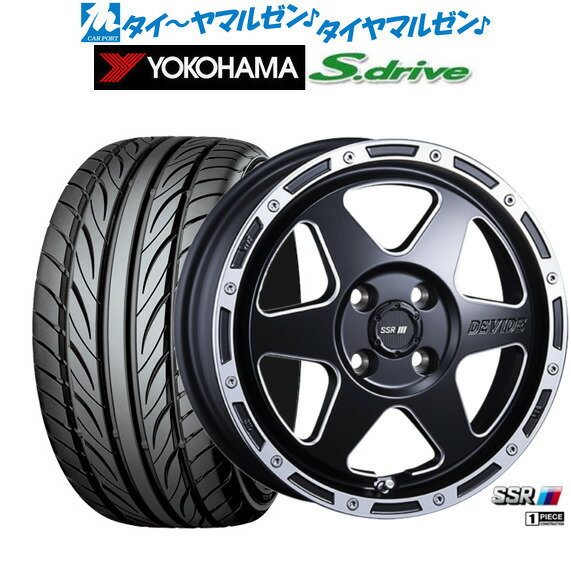 [5/9～15]割引クーポン配布新品 サマータイヤ ホイール4本セットタナベ SSR ディバイド TR-614インチ 4.5Jヨコハマ DNA S.drive ドライブ (ES03/ES03N)165/55R14